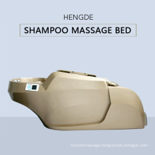 Hair salon hair washing massage chair / shampoo massage bed